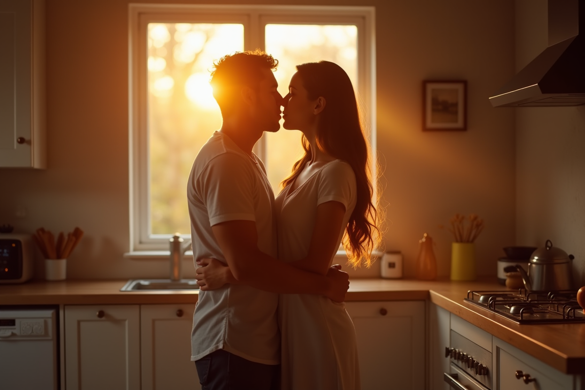 baiser passionné